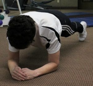 Prone Plank Shoulders Internally Rotated